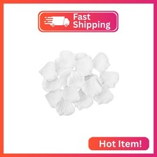 White Flower Petals 1200pcs Artificial Flower Rose Petals Silk Fake Flower Petal