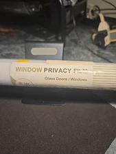 Window Privacy Film 18.68"W x 78.75"H (STATIC CLING)