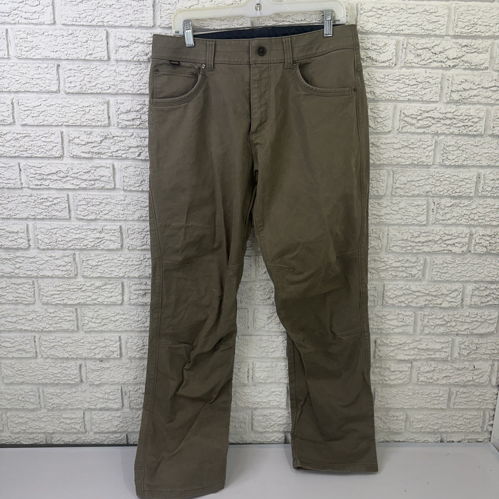Kuhl Mens Rydr Vintage Patina Dye 32x32 Hiking Pants Brown 5016