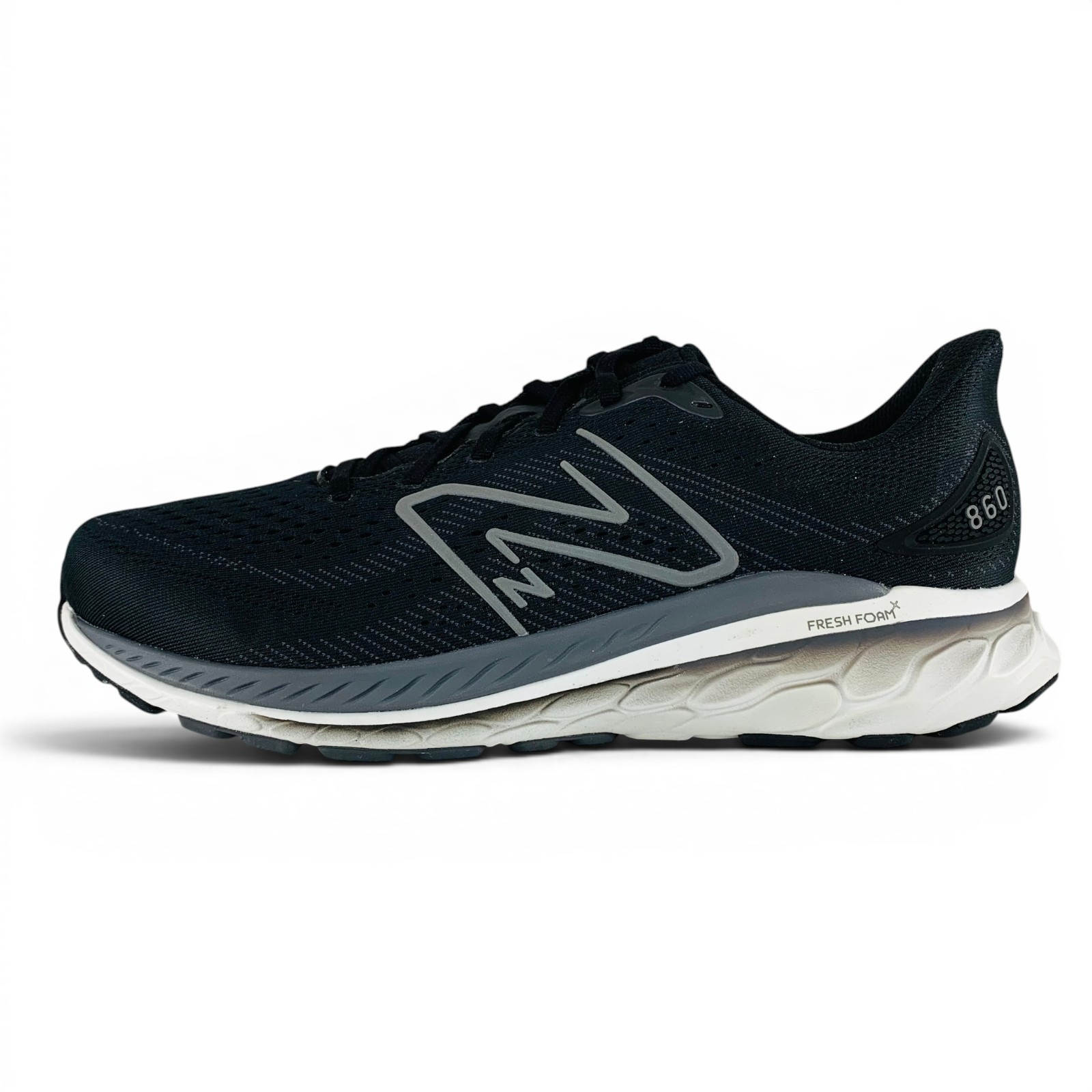New Balance Fresh Foam X 860v13 Black White Magnet Men's Running Shoes M860K13