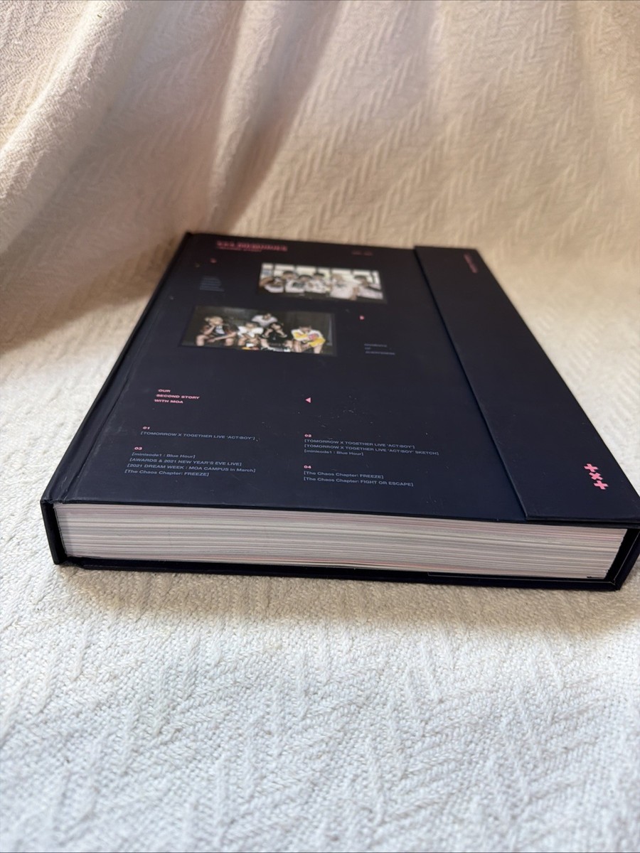 TXT Memories Second Story 2020-2021 DVD Set K-Pop TOMORROW X