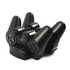 Black usb charger charging dock station for playstation 3 ps3 move control.t2