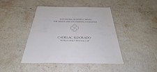 1967 Cadillac Eldorado Vintage Original Car Sales Brochure Catalog