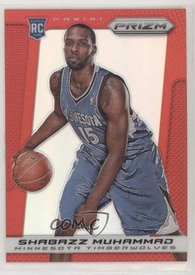 2013-14 Panini Prizm Target Red Prizm Shabazz Muhammad #261 Rookie RC 1m7