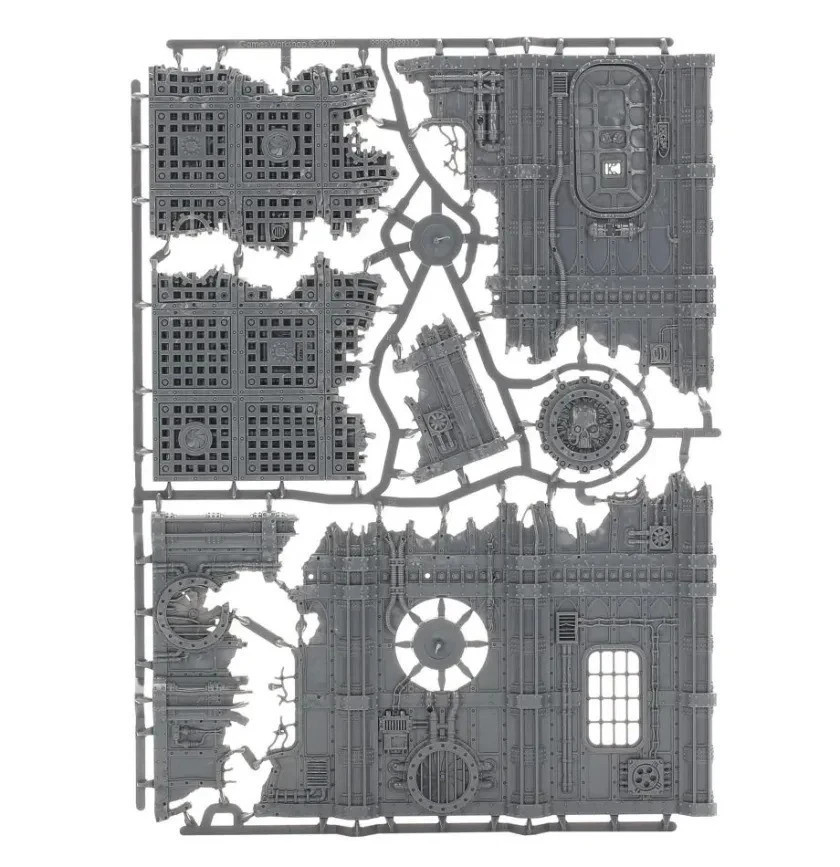 3 x Warhammer ruined factorum image 2