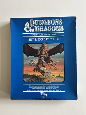 Dungeons and Dragons Expert Rules Set 2 TSR 1983