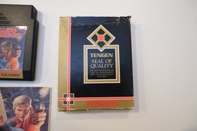 Rolling Thunder (Nintendo NES, 1989) CIB Complete with Box and Manual