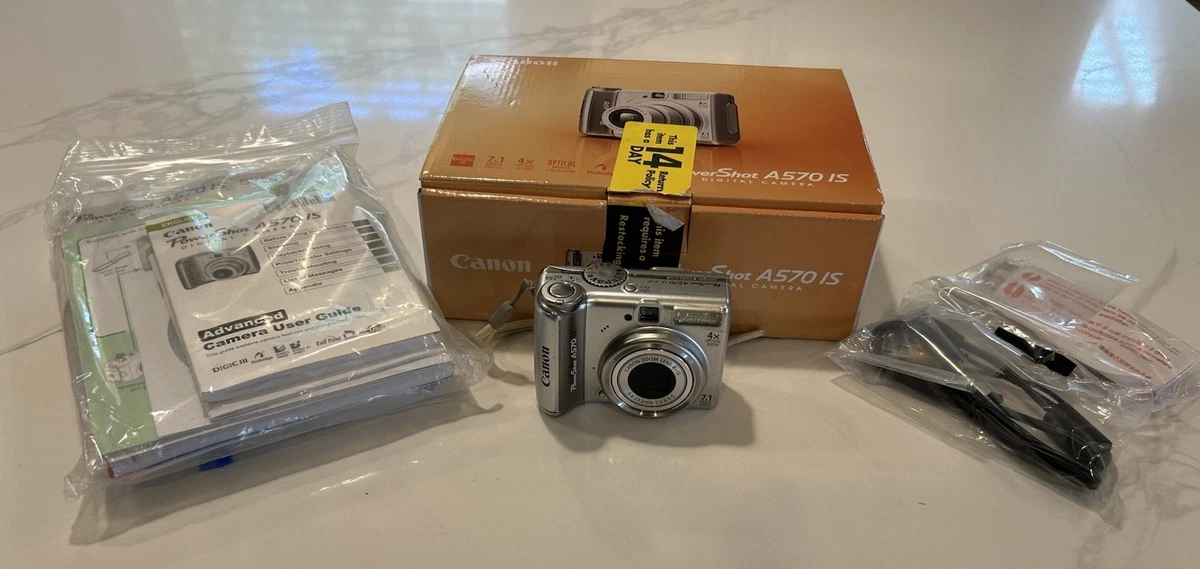 Canon PowerShot A570 IS Digital Cameras for sale | eBay