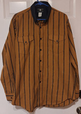 Vintage Mens Flying R Ranchwear Western LS Shirt by Ruddock Size L Made in USA