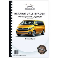 Vw Transporter T6.1 Ab 2019 Bremsanlagen Bremsen System Reparaturanleitung