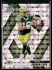 2025 Panini Mosaic Football Jordan Love Mosaic Choice Cherry Blossom /20