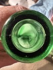 Vintage MCM Empoli Green Glass Cat Decanter Bottle 9" - Made in Italy — photo 3