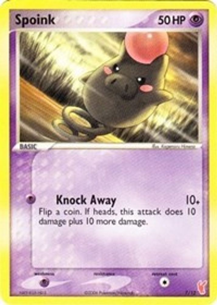 2026 Pokemon: PR - Spoink (#7/12, Common, Moderately Played)