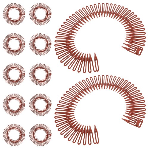 12 Pcs Unsichtbarer Haarrasurkamm Elastischer Stirnband Haarkamm - Bild 6 von 12