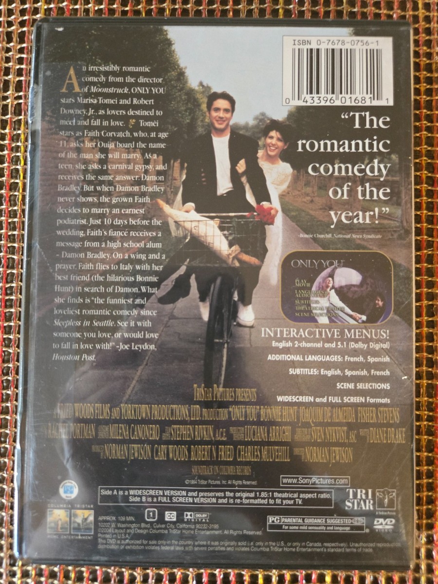 Only You (DVD, 1998, Closed Caption) for sale online | eBay