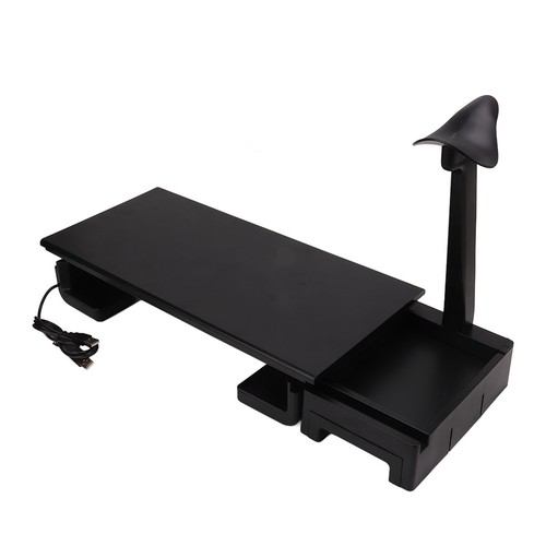 Monitor Stand Riser Ergonomic Design USB Charging Adjustable Monitor Riser De FY - Afbeelding 24 van 24