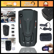 360  Radar Detector for Cars - Long Range Detection, Voice Alert, LED Display