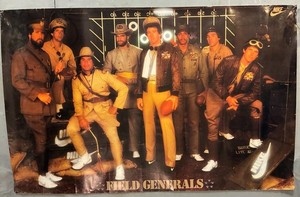 1983-85 Nike Swoosh FIELD GENERALS NFL QBs Football Poster Manning Fouts 35 x 22