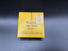 Vintage Kodak Lens Hood Series V with Orange Filter  Original Box Eastman Kodak