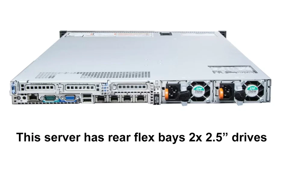 Dell PowerEdge R630 Server 2x E5-2650 V4=24 Cores | H730 | 32GB | 2x NEW 1TB SSD - Image 4 of 4