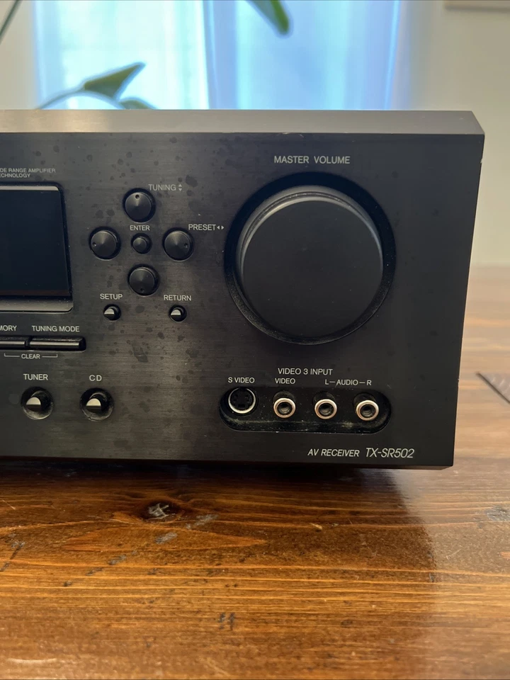 ONKYO TX-SR502 6.1 Surround Sound AV Home Theater Receiver with Manual - Image 4 of 4