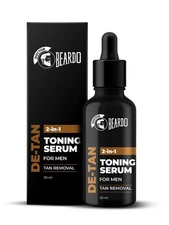 Beardo 2-in-1 Detan Serum + Toner For Men, 30ml | Face Serum For Men