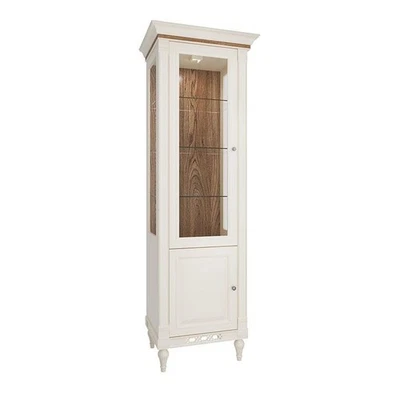 Klassische Vitrine Schrank Vitrinenschrank Vitrinen Anrichten Glas Schränke Neu - Bild 1 von 4