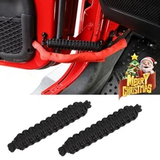 2pcs Black Door Limiting Straps Heavy-Duty Strap for Jeep Wrangler JK JKU YJ TJ