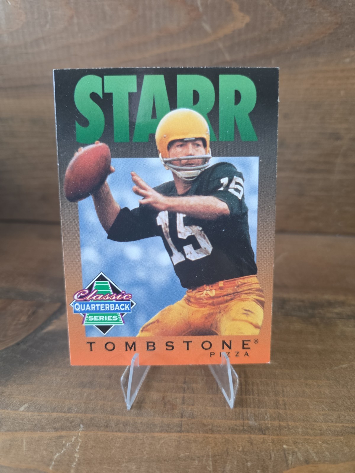 1995 Tombstone Pizza Classic Quarterback Series - Bart Starr #10