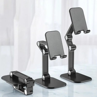 Desk Mobile Phone Holder Stand For IPhone IPad Xiaomi Adjustable Foldable Desk
