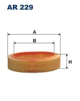 Filtron AR 229 Luftfilter FüR ARO Dacia Renault