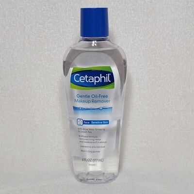 Cetaphil Gentle Oil-Free Makeup Remover for Sensitive Skin - 6 fl oz