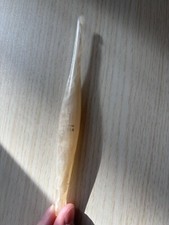 Limited Edition Resin crochet hook FURLS J sugar and cream