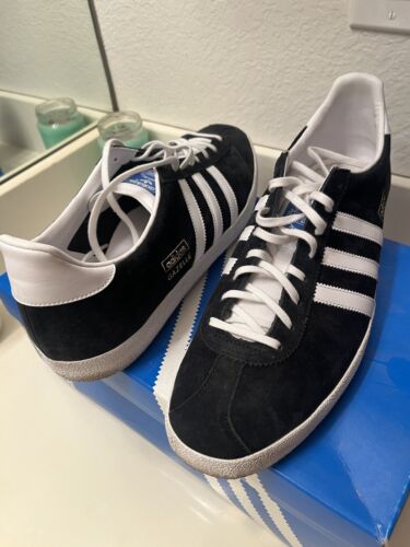 Size 14 - adidas Gazelle Black - BB5476 - Picture 1 of 7