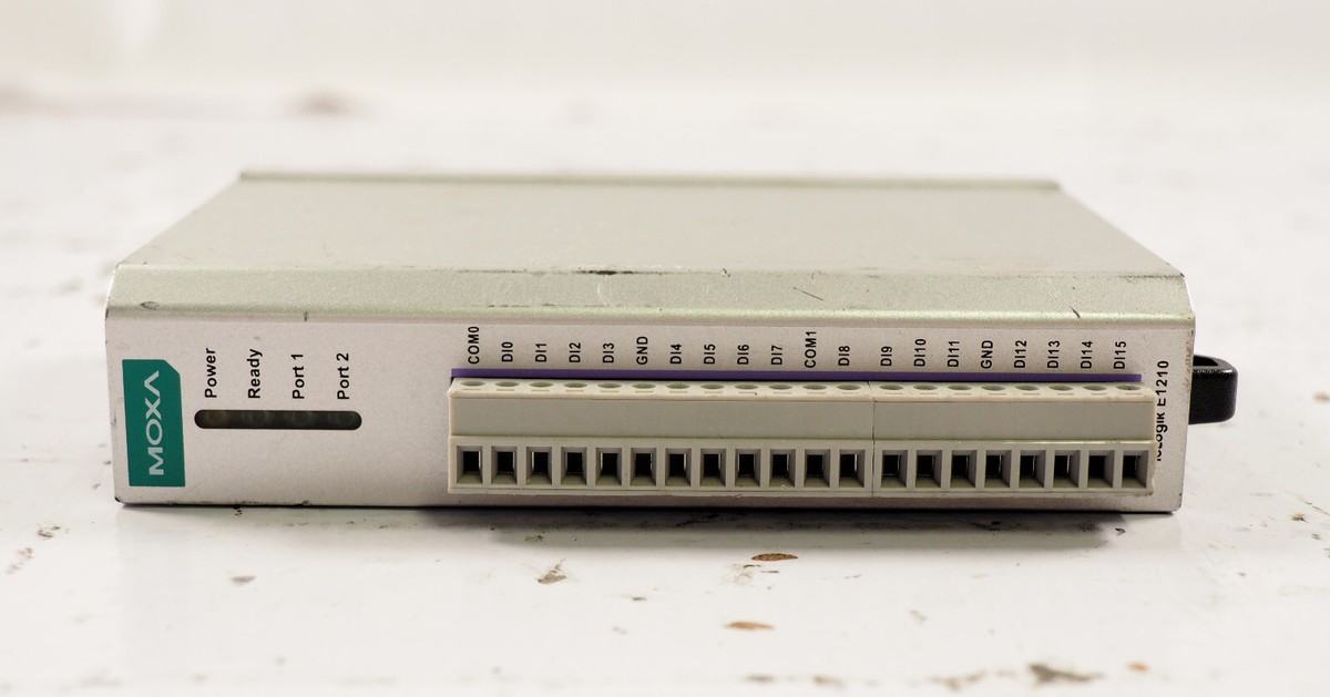 MOXA ioLogik E1210 0190-52354 Ethernet Remote I/O with 2-Port