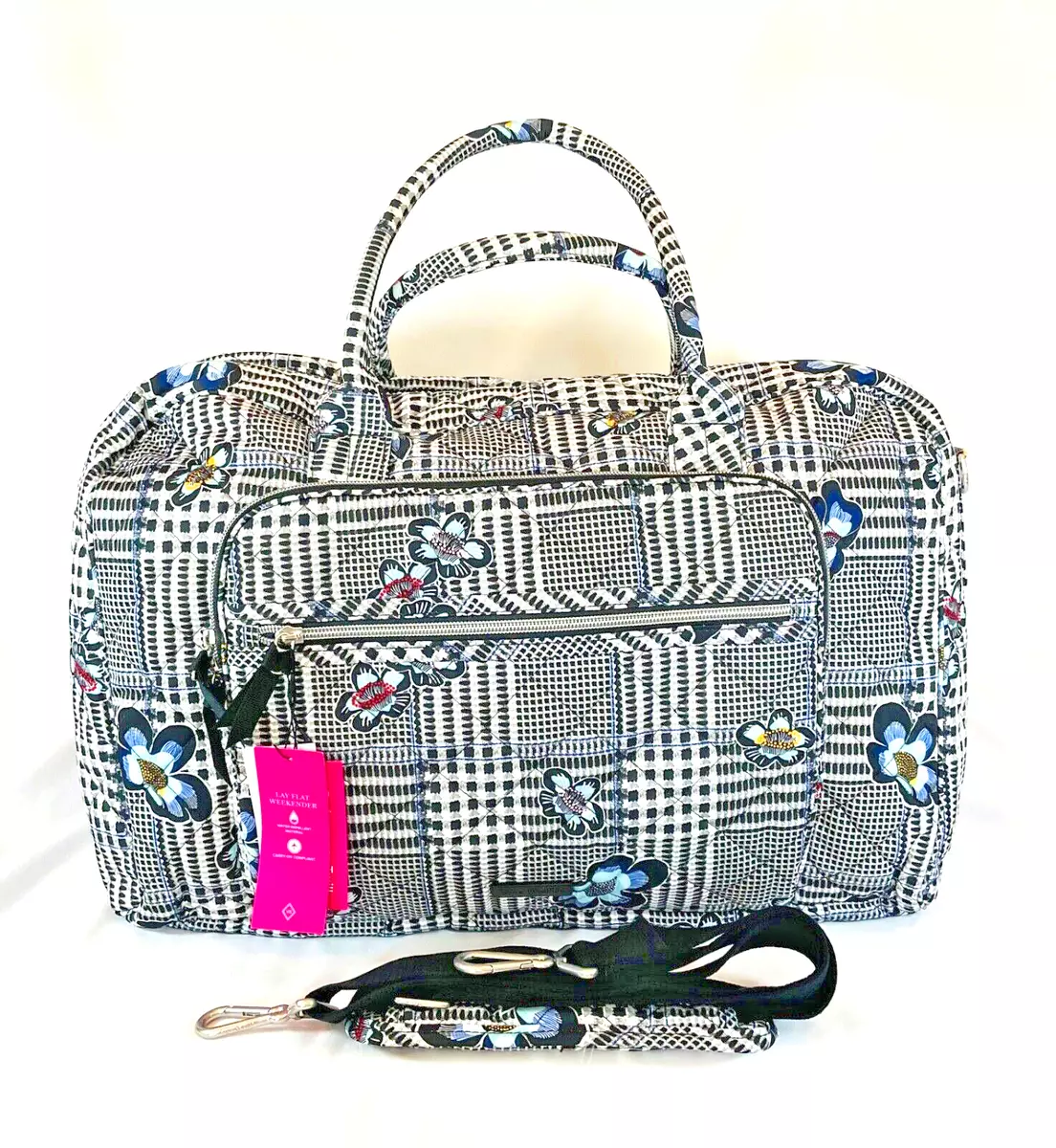 Vera bradley lay sales flat weekender