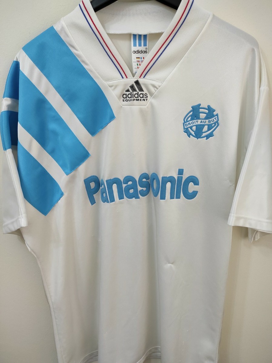 OLYMPIQUE MARSEILLE 1992-1993 Panasonic camiseta shirt trikot