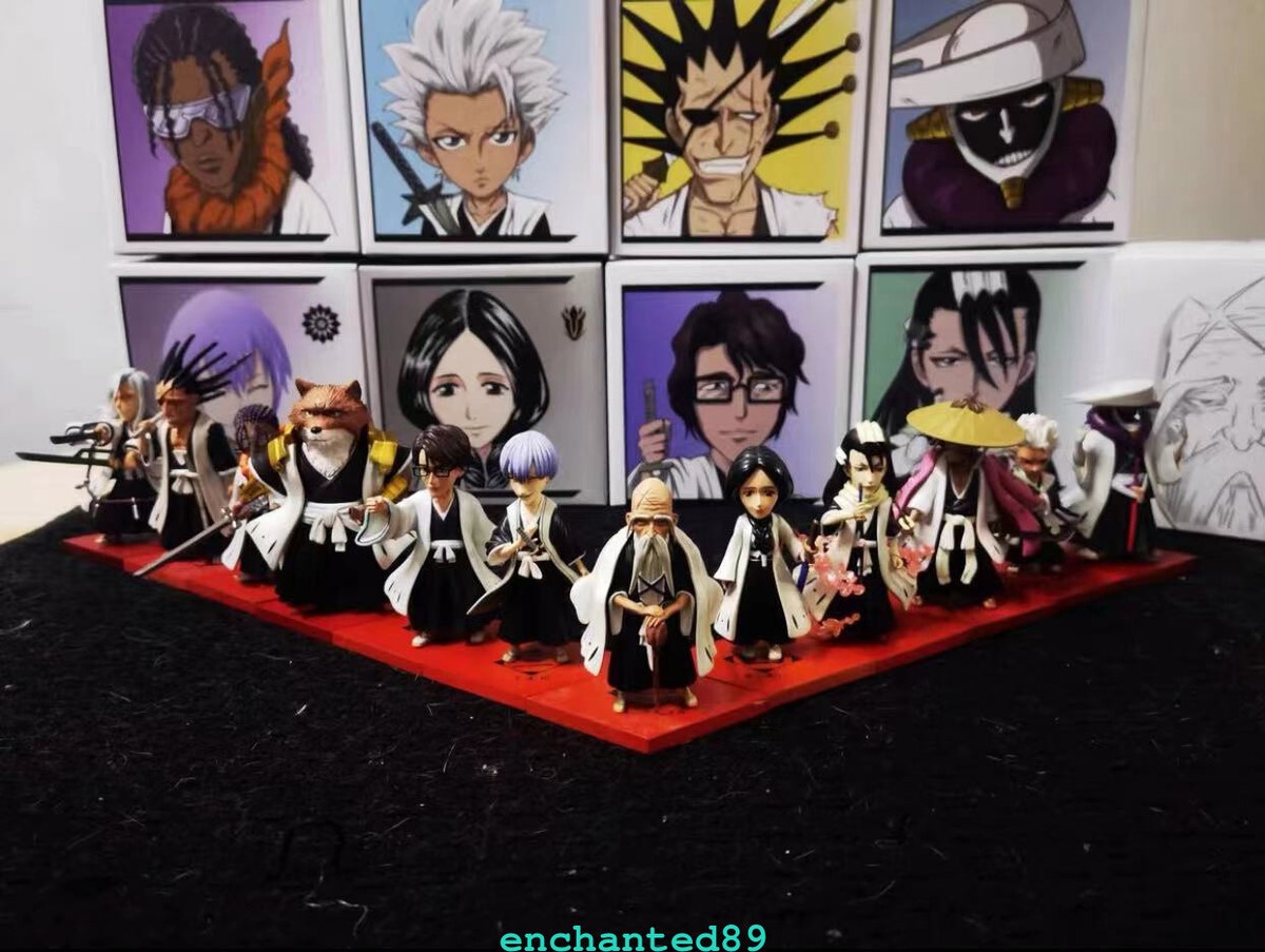 YZ Studio Bleach Gotei 13 Resin Model 13Pcs In Stock Kyoraku