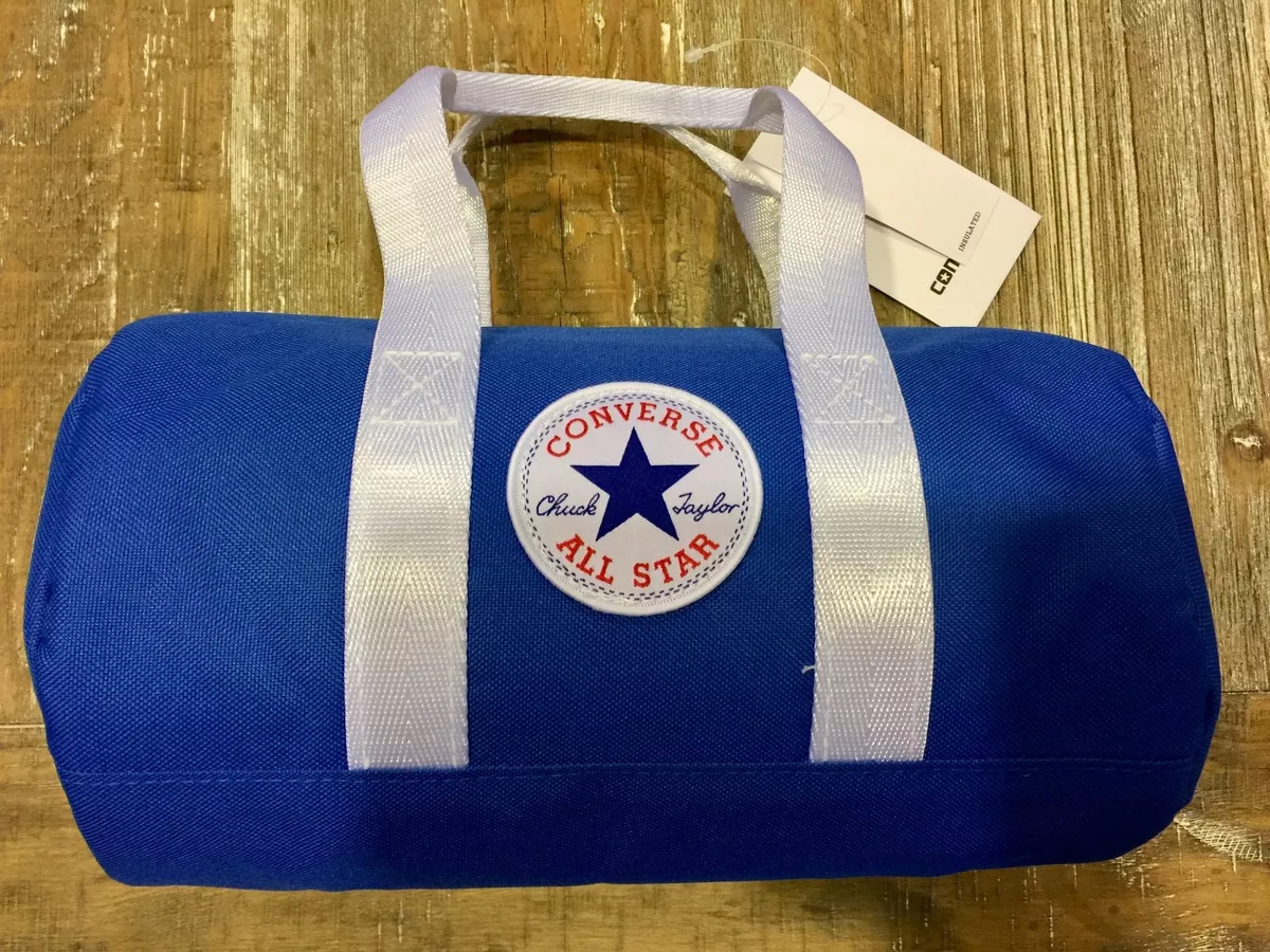 erklære ambulance discolor Converse Chuck Taylor All Star Lunch Bag Laser Blue &amp; White Insulated |  eBay