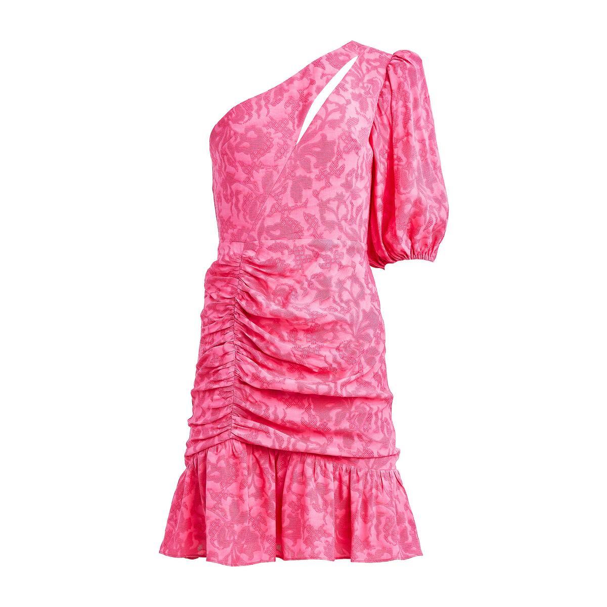 Женское коктейльное и вечернее платье BCBGMAXAZRIA с рюшами BHFO 3304