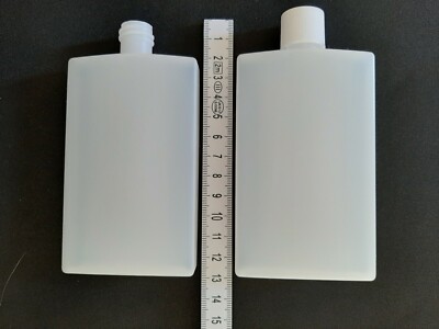 100ml Behälter Slim Flasche Post als Großbrief rechteckig x 20 Postpackung