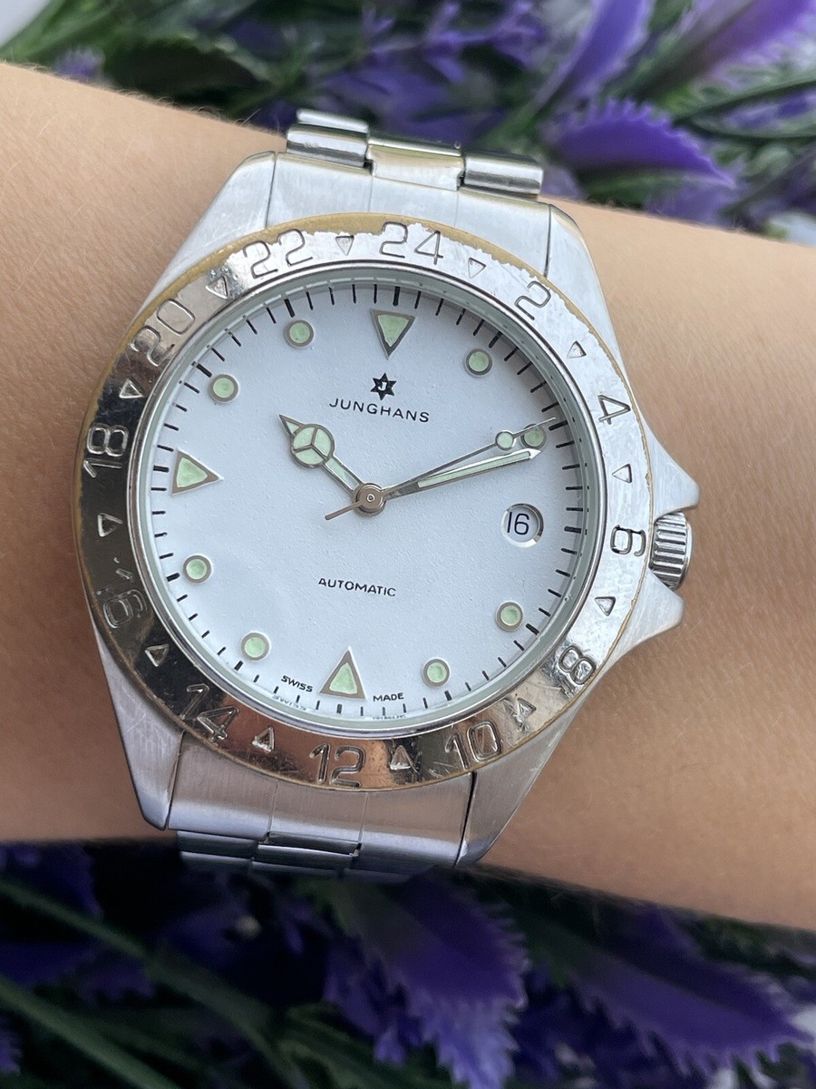 Junghans Automatic Watch Mens 38.5mm Swiss Made Ref.073-7101125 | eBay