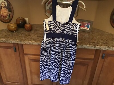 antonio melani blue and white dress Antonio Melani White Blue Shell Print Puff Tie Sleeve Dress- Size 16 ( –  The Saved Collection main image 1
