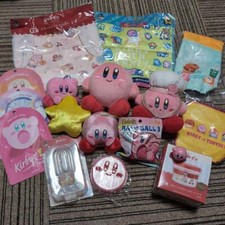 Kirby of the Stars Goods lot set 16 Ichiban kuji Container Towel Bath ball