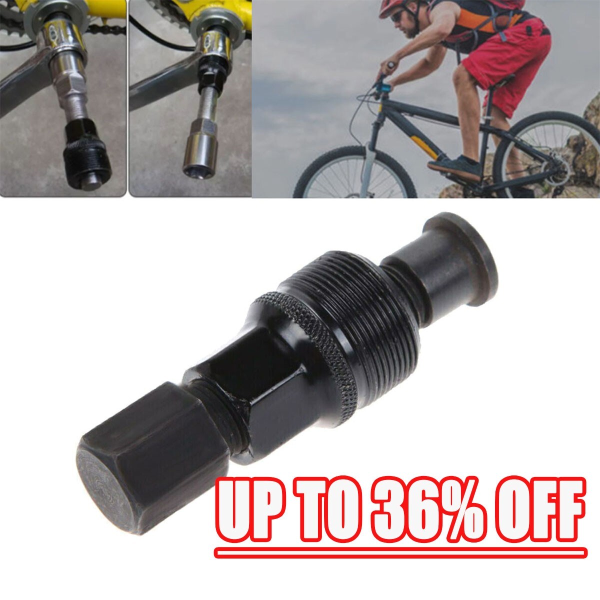 Bicycle Crank Puller Mountain Bike Bottom Bracket Tool Bike Tool