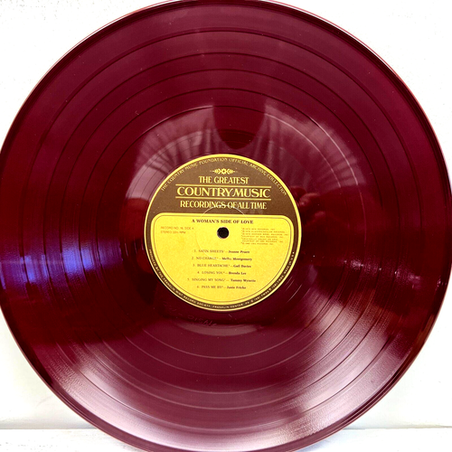 The Greatest Country Music Vol. 15/16 1981 Red Vinyl Franklin Mint Records - Picture 4 of 11