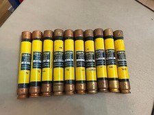 Lot Of 10 Cooper Bussmann LPS-RK-1-1/2SP 1-1/2 Amp Fuses Low Peak 600 Volts