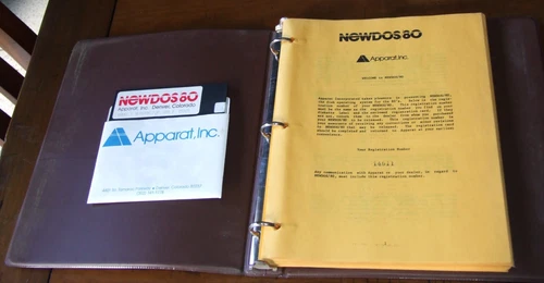 NEWDOS/80 disk operating system for the Tandy TRS-80 Model I complete
