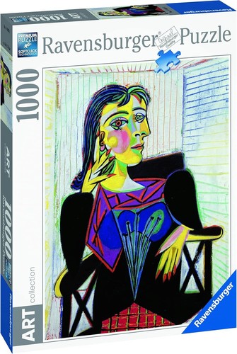 Picasso "Portrait of Dora Maar" 1000 Piece Puzzle Ravensburger 6172320 Colorf - Picture 2 of 7