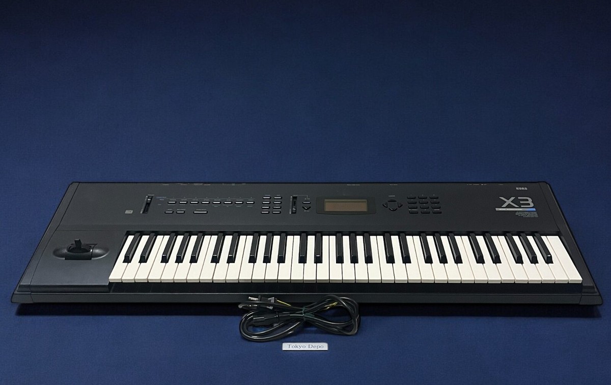 KORG X3 Synthesizer Keyboard Music Workstation Tested/working | eBay
